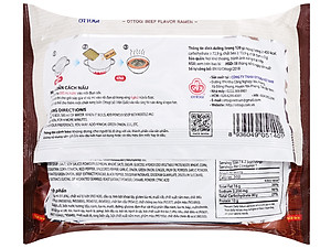 Lốc 8 Gói Mì Bò Hầm Ottogi 120g