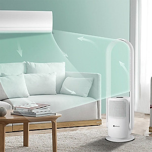 Quạt không cánh kết hợp lọc không khí Elmich BFE-3936 - Hàng Chính Hãng