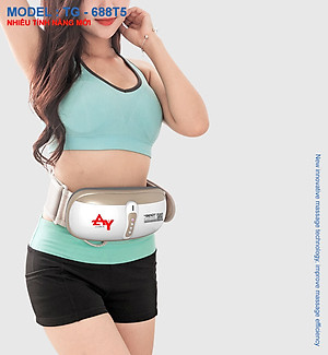 Đai (máy) massage bụng rung lắc và xoay aYosun TG - W688T5Premium thế hệ mới. Hỗ trợ Làm thon gọn cơ thể, mát xa thư giãn và giúp tiêu hóa tốt
