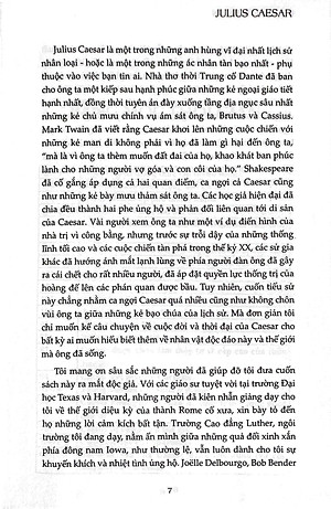 Julius Caesar - Nhà Độc Tài Huyền Thoại Của La Mã - Bìa Cứng