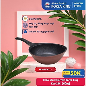 Chảo sâu Colormic Korea King KW-26CI (size 26cm)