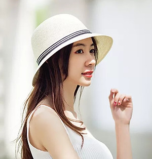 Nón rộng vành nữ Mũ rộng vành nữ đi biển DONA21042804