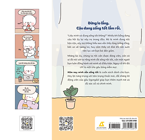 Sách Hôm Nay Mình Vẫn Sống Tốt (Gửi Bạn Cái Ôm Ấm Áp Sau Ngày Dài Mệt Nhọc Từ Gấu Chữa Lành Ggongdal)