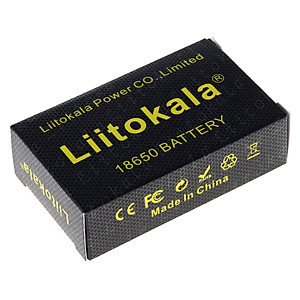 Pin sạc 18650 LiitoKala lii-34A 3400mAh Hàng Chính Hãng