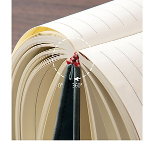 Sổ tay bìa Da PU A5 ghi chép 360 trang mẫu hươu sang trọng Tặng kèm bút viết