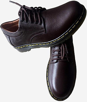 Giày nam da bò đế doctor Trường hải da bò cao cấp mêm mại GN045