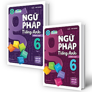 Combo Ngữ Pháp Tiếng Anh Nâng Cao Lớp 6 Global (2 Tập)