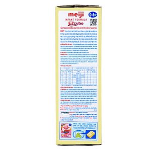 Sản Phẩm dinh dưỡng công thức Meiji Infant Formula Ezcube 540g (Dành cho trẻ từ 0-1 tuổi)