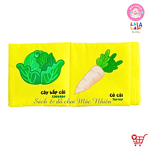 Sách Vải Đa Tương Tác Kích Thích Thị Giác Cho Bé Sơ Sinh My Very First Book - Lalala Baby (Nhiều chủ đề)