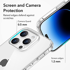 Ốp Lưng cho iPhone 14 Pro / iPhone 14 Pro Max ESR Project Zero Clear Case - Hàng Chính Hãng
