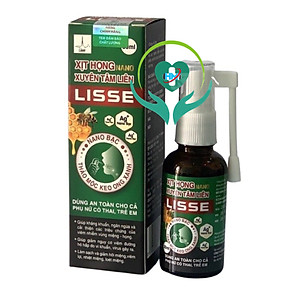 ￼Xịt họng Nano Xuyên tâm liên Lisse ( chai 30ml), tăng miễn dịch