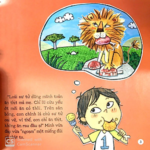 Sách Bé Khoẻ Mỗi Ngày: Nếu Không Ăn Rau Thì Sao