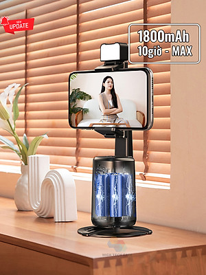Chân kẹp AI theo dõi chủ thể cho điện thoại để livestream, quay Video HighTechGate A200, hàng chính hãng
