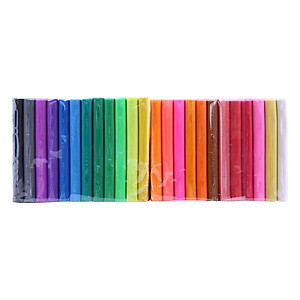 Đất Sét Nặn 24 Màu 500g Kiddy Clay BX-500-24 