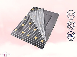 Áo Bảo Vệ Nệm Bông Xuất Nhật Loại 2 Mặt Có Khóa Kéo [Đủ size] - Giao Màu Ngẫu Nhiên