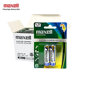 Hộp 20 Viên Pin AA / AAA Maxell Alkaline 1,5V - Hàng chính hãng