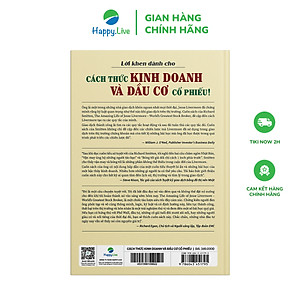 Sách Cách thức kinh doanh và đầu cơ cổ phiếu! – How to Trade in Stocks - Happy Live