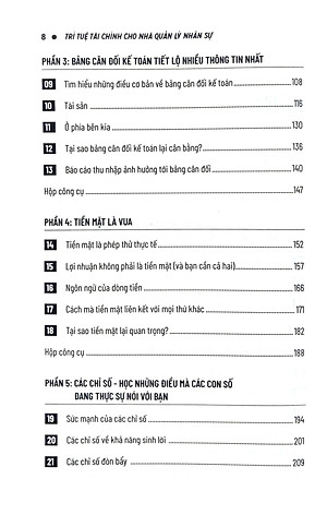 Sách Trí Tuệ Tài Chính Dành Cho Nhà Quản Lý Nhân Sự