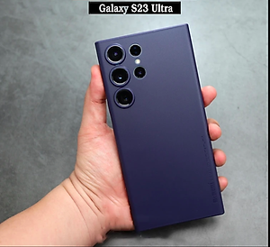 Ốp lưng chống sốc siêu mỏng 0.3mm cho Samsung Galaxy S23 Ultra hiệu Memumi có màng bảo vệ Camera (mặt lưng nhám mềm mịn) - hàng nhập khẩu