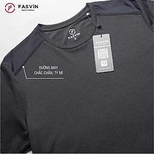 Bộ Quần Áo Thể Thao Nam FASVIN TS24625+Q25475.HN Hàng Nhà Máy Chất Liệu Mềm Mại Phom Dáng Đẹp