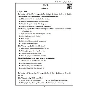 Sách - Combo Bài Tập Tuần Lớp 3 Cả Năm - Toán và Tiếng Việt (4 cuốn)