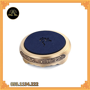 Lư xông trầm hương bằng đồng khắc rồng phượng,đôn đế chọn mẫu đúc đồng nguyên khối ưu đãi combo nhang vòng/ trầm nụ đồ thờ cúng cao cấp