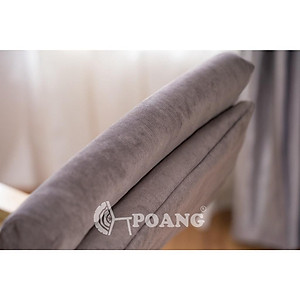 Ghế thư giãn | POANG | plywood óc chó/bạch dương | vải cotton | nâu | R67xS139xC86 cm