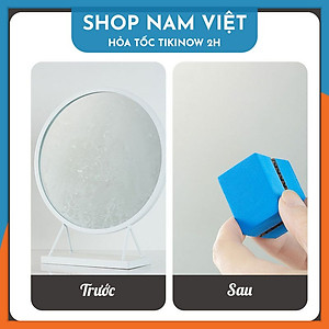 Miếng Bọt Biển Lau Kính, Tẩy Sạch Cặn Canxi Trên Đồ Inox