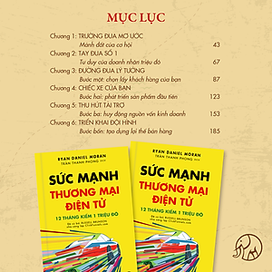 Sức Mạnh Thương Mại Điện Tử - 12 Tháng Kiếm 1 Triệu Đô Bằng Kinh Doanh Online - Bộ Sách Trên Lưng Khổng Tượng