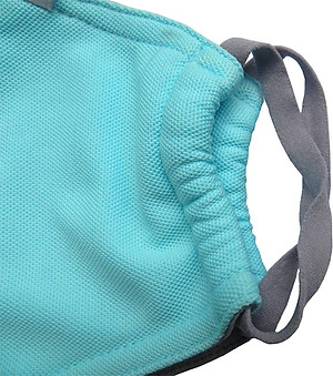 Khẩu trang chống nắng UPF50+ Blue  Zigzag MAS00115