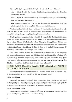 Sách - 60 Đề Minh Họa Tốt Nghiệp THPT 2026 - Môn Hóa Học