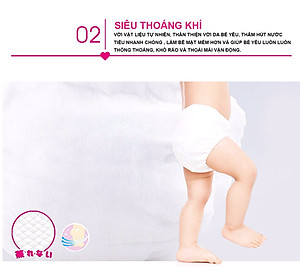 Tã quần Amico nội địa Nhật size XL38+6