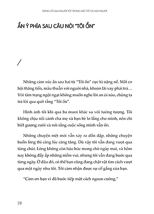 Đừng Cố Làm Người Tốt Trong Mắt Tất Cả Mọi Người