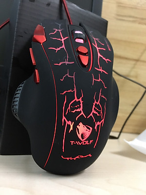 Chuột Gaming T-Wolf G550 Led USB - Hàng Chính Hãng