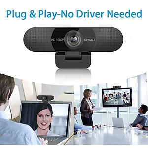 Emeet C960 / C960 4K - Webcam Họp Trực Tuyến Góc Rộng, Full HD/ 4K Tự Động Lấy Nét Và Căn Chỉnh Ánh Sáng - Hàng Chính Hãng