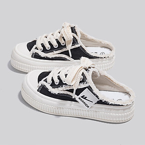 Giày lười thể thao nữ đế êm nhẹ, thoáng khí đế cao su đúc, chống trơn trượt hạn chế mòn – GNU2095