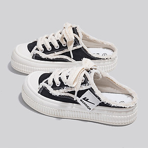 Giày lười thể thao nữ đế êm nhẹ, thoáng khí đế cao su đúc, chống trơn trượt hạn chế mòn – GNU2095