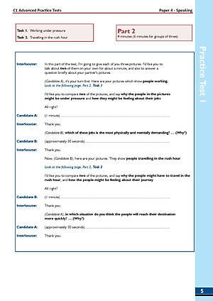 C1 Advanced 1 with 4 Practice Tests - Latest Format