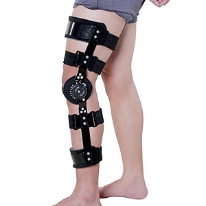 Nẹp Gối Chức Năng Orbe H2 Hạn Chế Di Lệch Khớp Gối Bằng Bản Lề Khóa Quay Số Điều Chỉnh, Vải Cotton & Nẹp Hợp Kim Nhôm