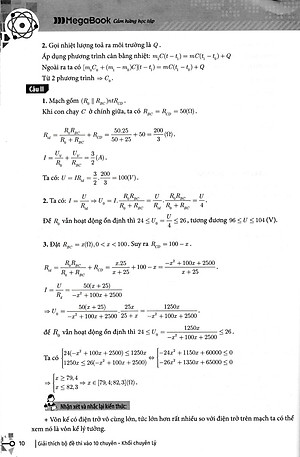 Giải Thích Bộ Đề Thi Vào 10 Chuyên - Khối Chuyên Lý (MEGA)