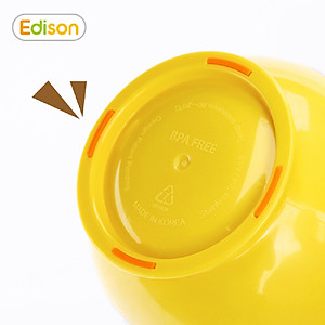 Đũa Inox xỏ ngón Hàn Quốc giúp bé tập gắp thức ăn Edison hình Pororo - Đồ dùng ăn dặm chính hãng 9644