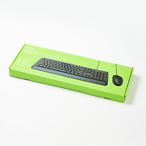 Combo Chuột & Bàn Phím Có Dây ROBOT KM2600 Thích Hợp Dùng Cho Laptop, Máy Tính, PC - Hàng Chính Hãng