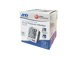 Máy Đo Huyết Áp Cổ Tay Tự Động AND UB-543