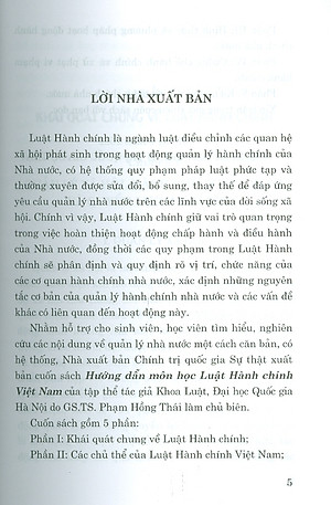 Hướng Dẫn Môn Học Luật Hành Chính Việt Nam