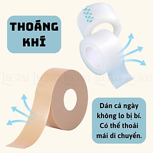 Băng keo dán giày cao gót 4.4 mét guốc Chống nước Thoáng khí Dán gót Bảo vệ chân Tiện dụng Legaxi