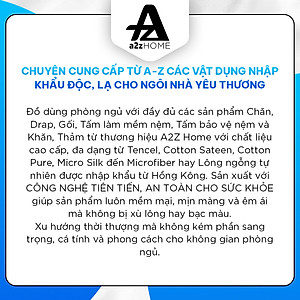 Tấm Bảo Vệ Nệm Chống Thấm Nước, Kháng Khuẩn A2Z HOME