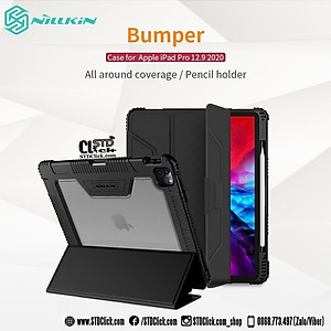 BAO DA NILLKIN BUMPER LEATHER IPAD PRO 12.9'' 2020
