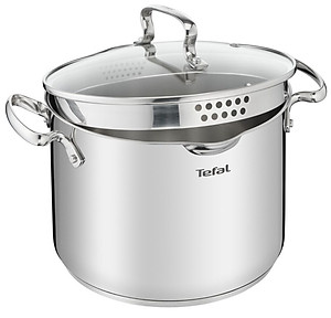 Nồi/ quánh Inox đáy từ Tefal Duetto Plus cao cấp (18cm/20cm/22cm/24cm/28cm) - Hàng chính hãng