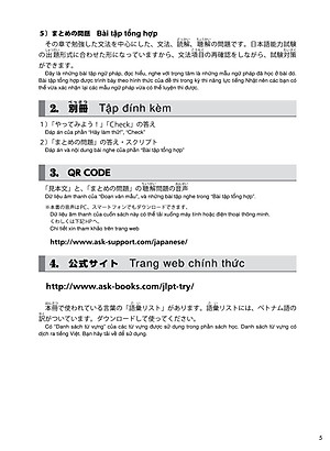 Sách Try! Kỳ Thi Năng Lực Nhật Ngữ N1 - Phát Triển Các Kỹ Năng Tiếng Nhật Từ Ngữ Pháp (Phiên Bản Tiếng Việt)