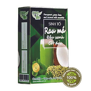 Dòng sản phẩm Rau má ONELIFE (Bột Rau Má Nguyên Chất & Sinh Tố Rau Má Đậu Xanh Cốt Dừa)